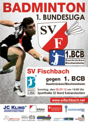 SV Fischbach vs. 1. BC Bischmisheim 02.09.2012 SZ Nord Kaiserslautern